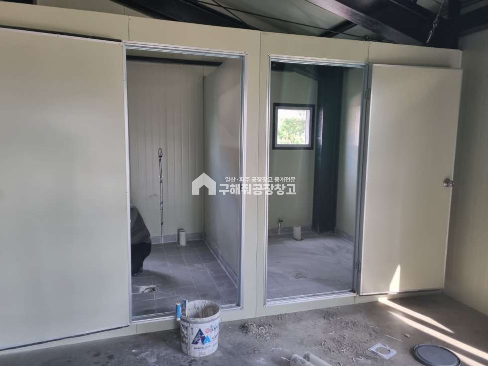 경기 파주시 월롱면 영태리 서울문산고속도로 공장 금촌ic 금촌역 주변 공장 임대 270평 저렴한 신축공장(추레라) 월세 매물번호 10076 사진 7